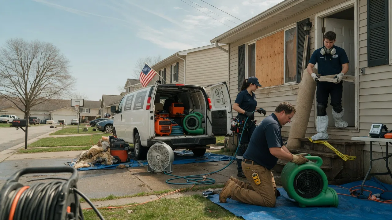 Water Damage Restoration in Canaan, IN near me